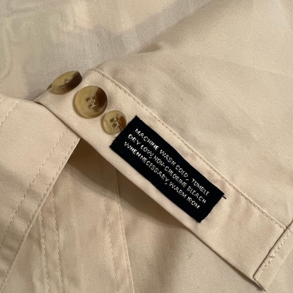 Fishing Shirt L Tan “Keep Your  Mouth Shut and You Won’t Get Caught” Tiger Hill - Picture 4 of 10
